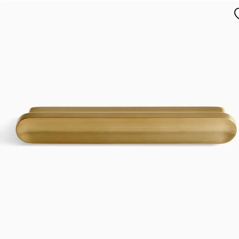 NEW West Elm Pill Hardware Antique Brass 6” Drawer Pull 8 Available